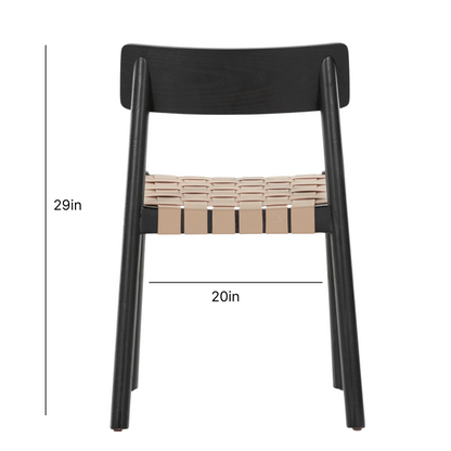 Roxy Woven Leather Chair