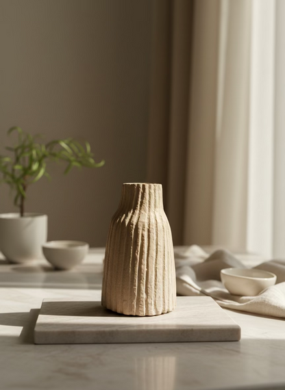 Blair Paper Mache Textured Vase