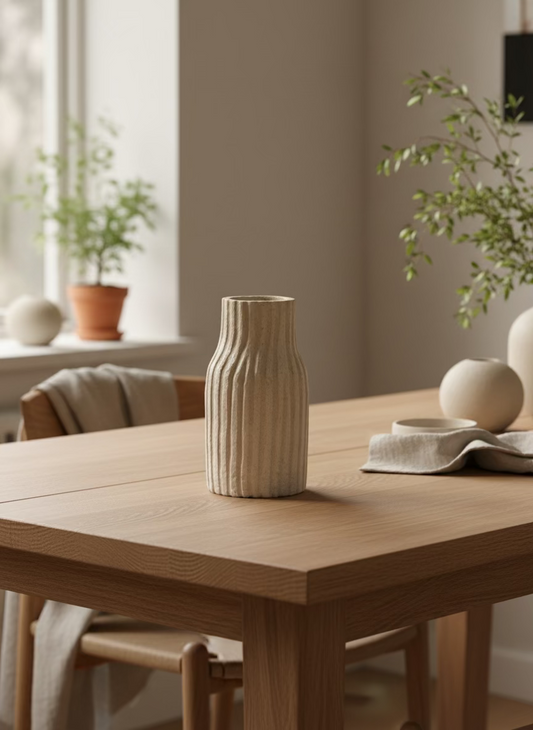 Blair Paper Mache Textured Vase